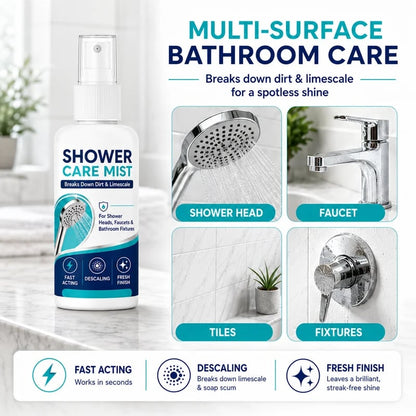 Bathroom Limescale Remover Spray – For Showerheads, Faucets & Bathroom Fixtures